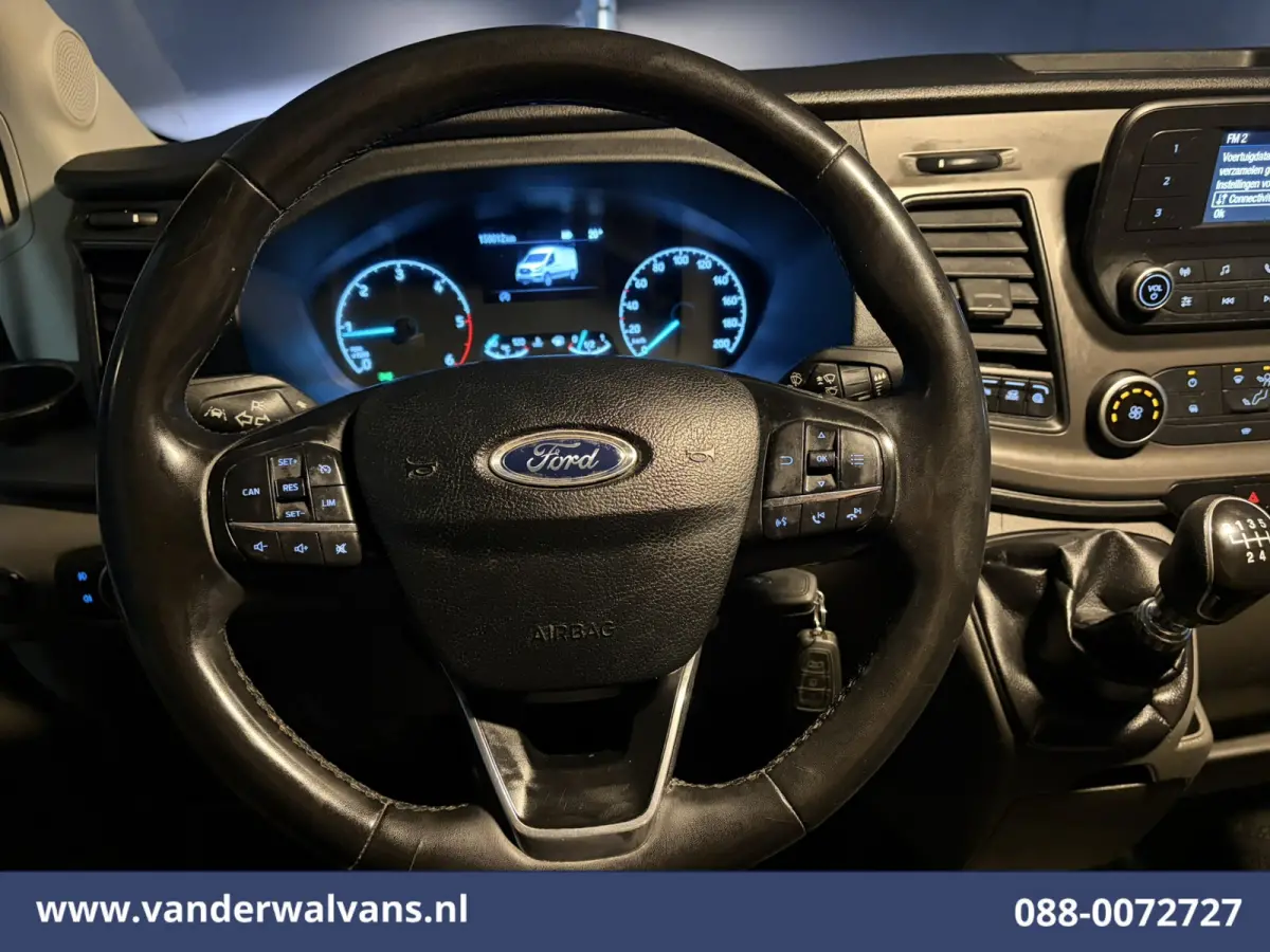 2.0 TDCI 131pk L3H2 Euro6 Airco | Camera | Cruisecontrol | Verwarmde Voorruit 270 Graden Achterdeuren, Parkeersensoren, Bijrijdersbank