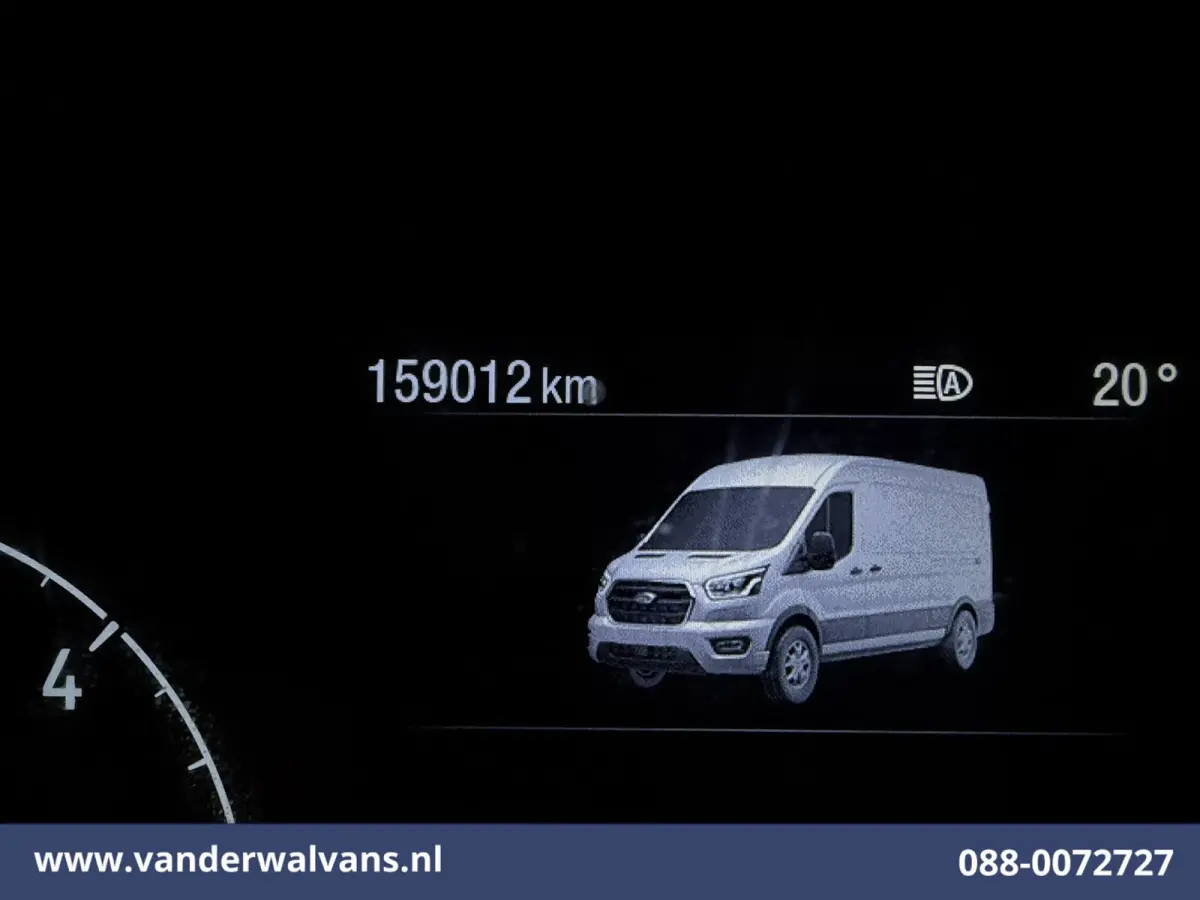 2.0 TDCI 131pk L3H2 Euro6 Airco | Camera | Cruisecontrol | Verwarmde Voorruit 270 Graden Achterdeuren, Parkeersensoren, Bijrijdersbank