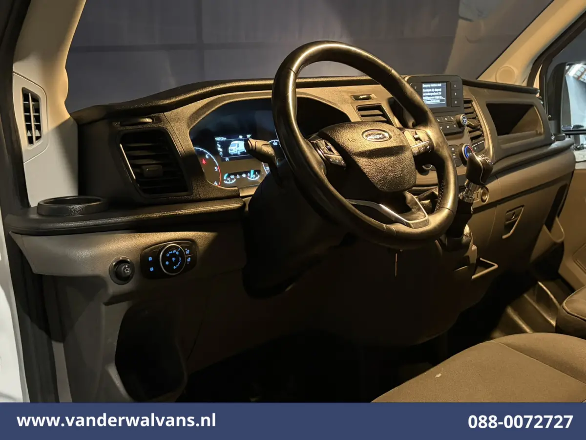 2.0 TDCI 131pk L3H2 Euro6 Airco | Camera | Cruisecontrol | Verwarmde Voorruit 270 Graden Achterdeuren, Parkeersensoren, Bijrijdersbank