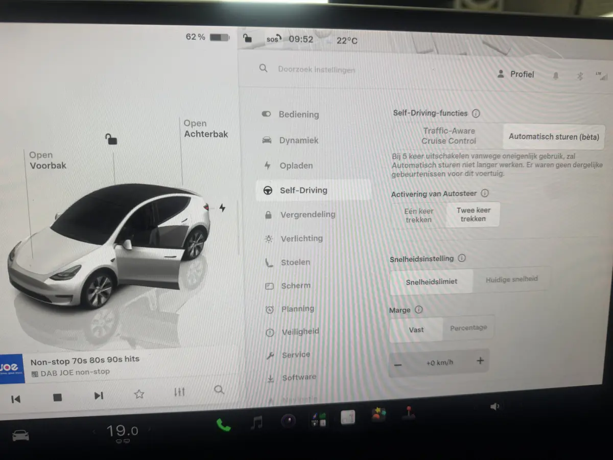 RWD 58 kWh AutoPilot4.0, FSD 99,- p/mnd