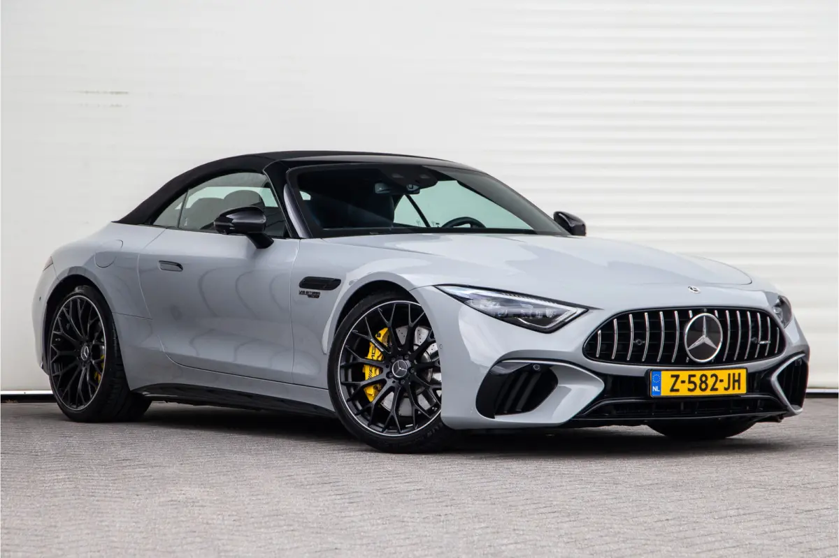 Roadster AMG 63 4MATIC+ Premium, Achterasbesturing, Burmester, MANUFAKTUR Alpin Grey 585pk 2022
