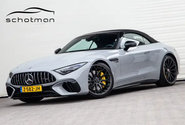 Roadster AMG 63 4MATIC+ Premium, Achterasbesturing, Burmester, MANUFAKTUR Alpin Grey 585pk 2022