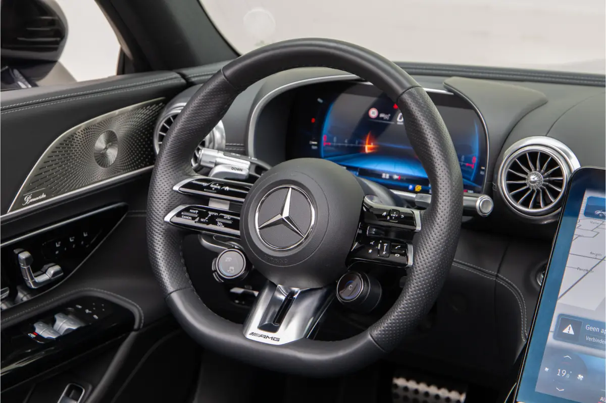 Roadster AMG 63 4MATIC+ Premium, Achterasbesturing, Burmester, MANUFAKTUR Alpin Grey 585pk 2022