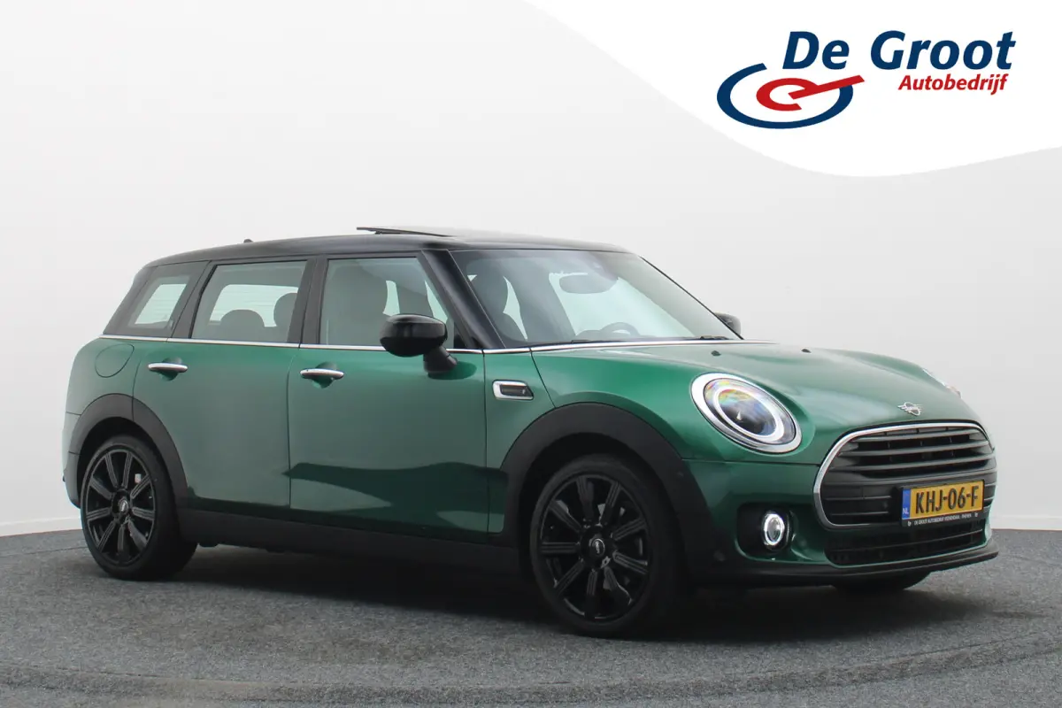1.5 Cooper Automaat Knights Bridge Edition Leer, Panoramadak, Apple Carplay, Virtual Cockpit, LED, Cruise, Camera, 18''