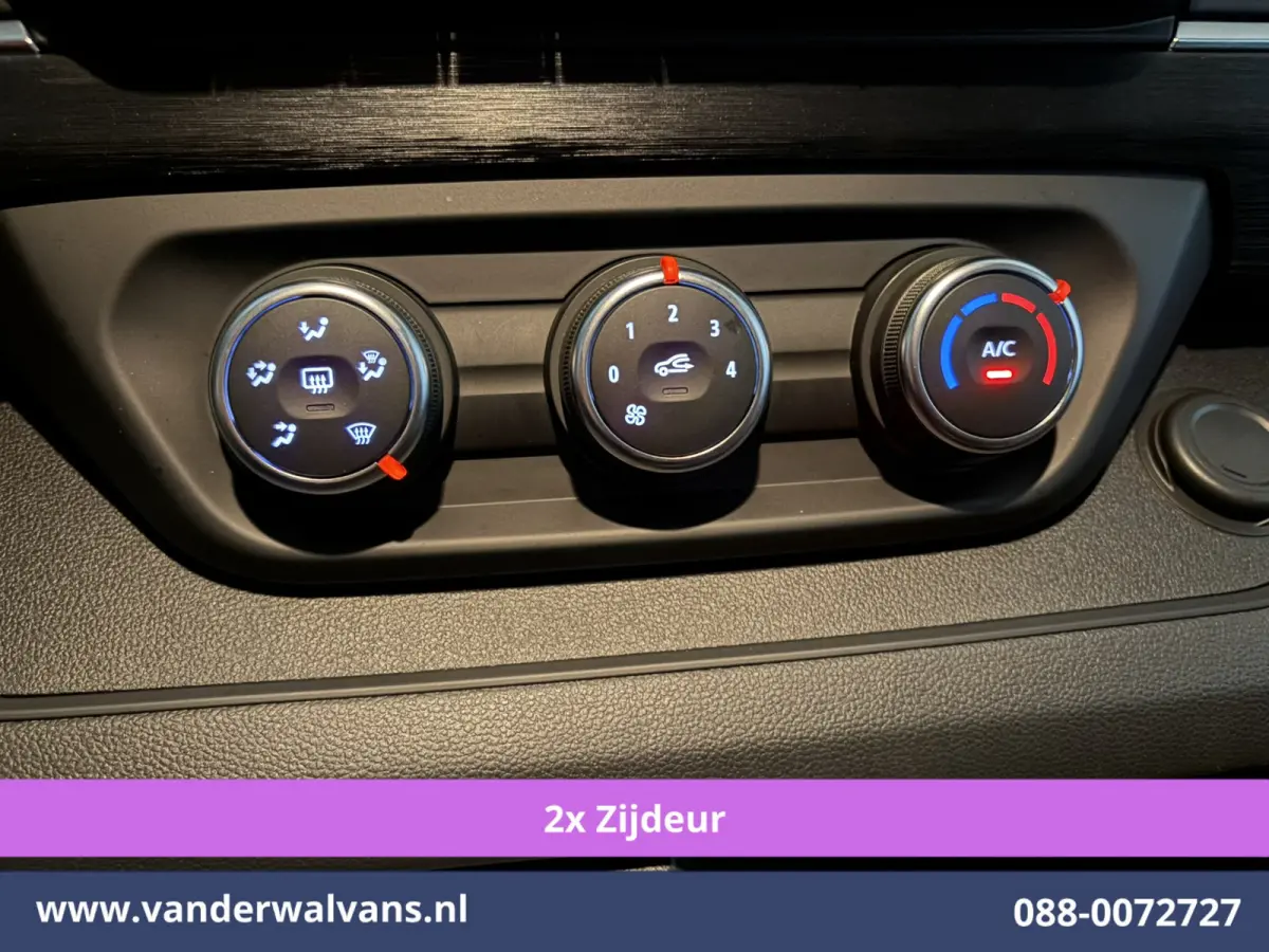 2.0 Blue dCi 131pk L2H1 Euro6 Airco | 2x zijdeur | LED | Apple Carplay Cruisecontrol, Android Auto, Parkeersensoren, Bijrijdersbank