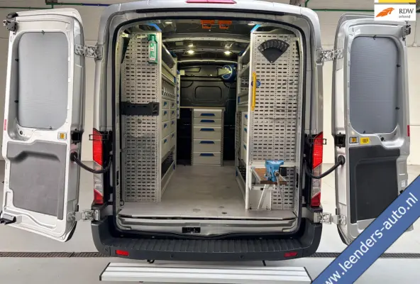 Servicewagen 350 2.0 TDCI 131PK euro6 L2H2 3Persoons Trend 3Persoons, Sortimo werkplaats inrichting, RIJKLAARPRIJS