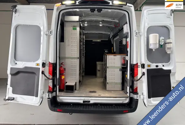 SERVICEWAGEN ELEKTRISCH AUTOMAAT 350 L2H3 Trend 68 kWh BOTT INRICHTING, V230 OMVORMER, RIJKLAARPRIJS!