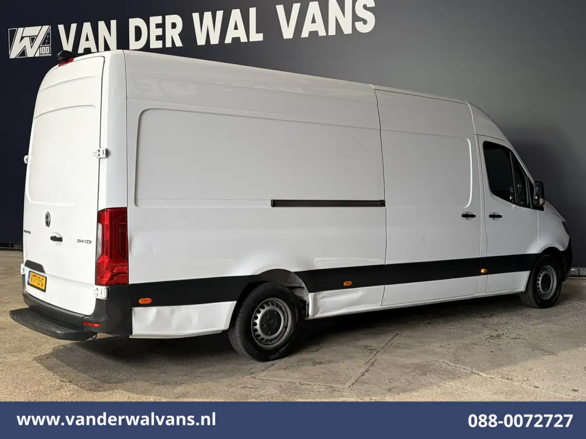 314 CDI 143pk L3H2 Euro6 Airco | Camera | Apple Carplay | Android Auto 270 Graden Achterdeuren