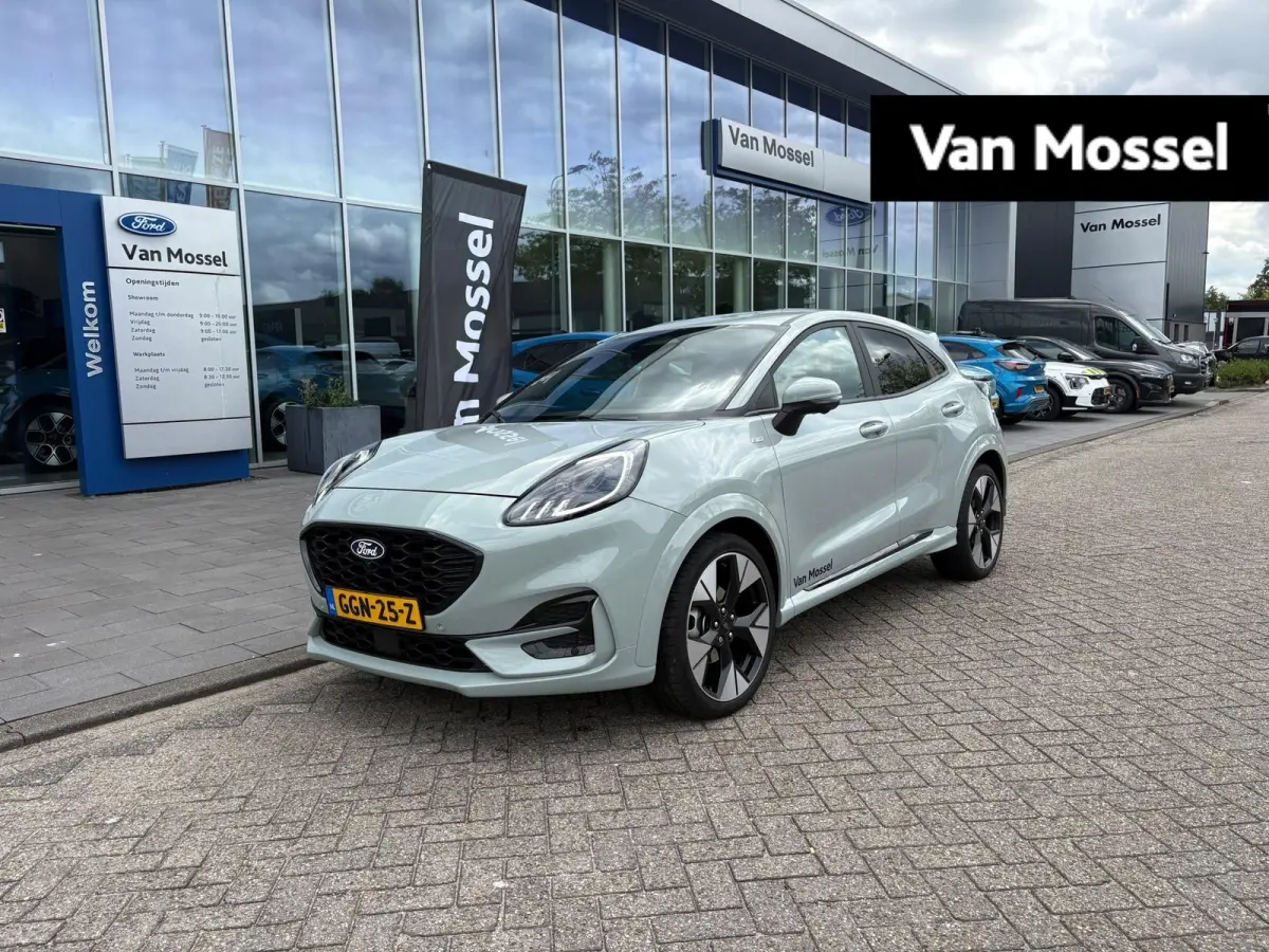 1.0 EcoBoost ST-Line X | MATRIX LED KOPLAMPEN | STOEL, STUUR EN VOORRUITVERWARMING | 360 CAMERA | DODEHOEKHERKENNING | ADAPTIVE CRUISE CONTROL | 19 LMV | CARPLAY