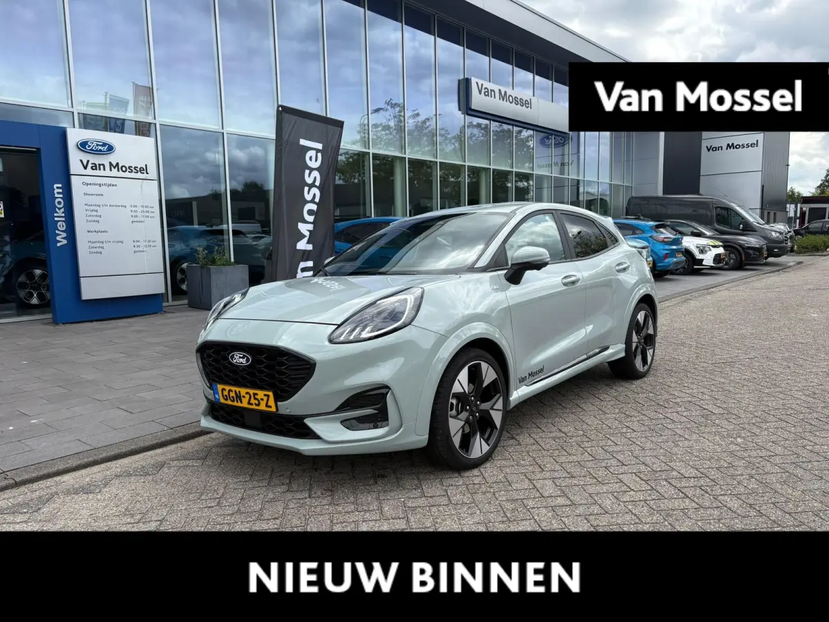 1.0 EcoBoost ST-Line X | MATRIX LED KOPLAMPEN | STOEL, STUUR EN VOORRUITVERWARMING | 360 CAMERA | DODEHOEKHERKENNING | ADAPTIVE CRUISE CONTROL | 19 LMV | CARPLAY