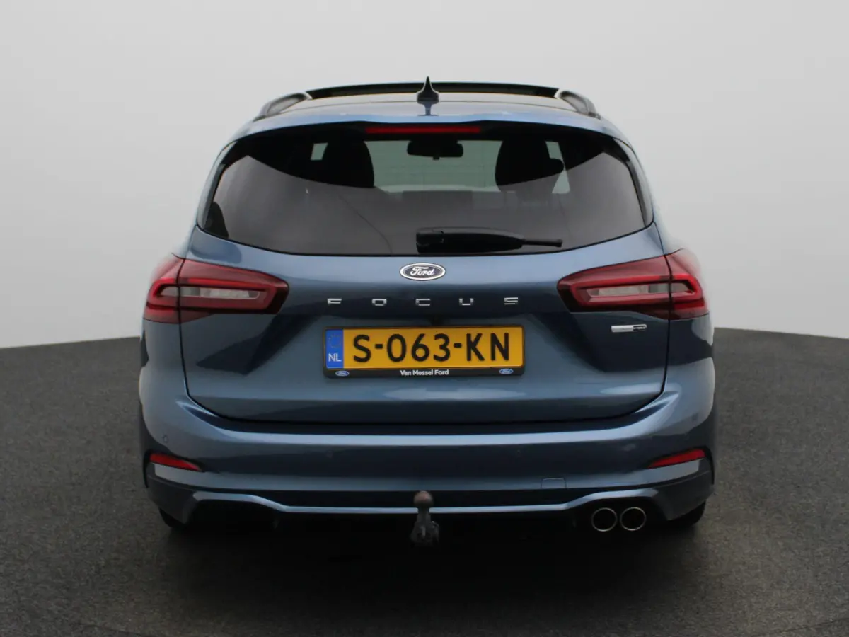 1.0 EcoBoost Hybrid ST Line X | PANORAMADAK | DEALER ONDERHOUDEN | WEGKLAPBARE TREKHAAK | ADAPTIVE CRUISE CONTROL | STOEL, STUUR EN VOORRUITVERWARMING