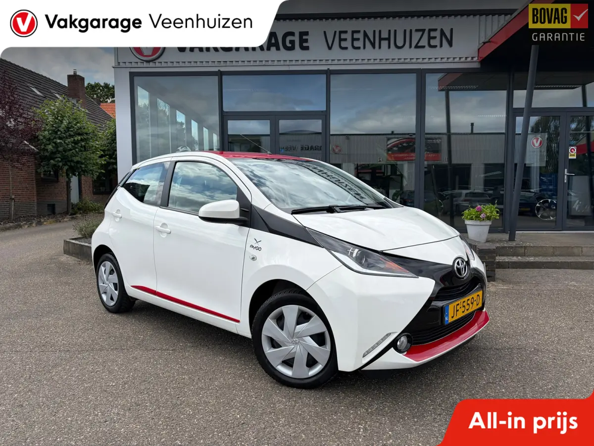 1.0 VVT-i x-play|Rijklaar prijs|Camera|Dealer Onderhouden|Lane assist|Airco|Bluetooth|