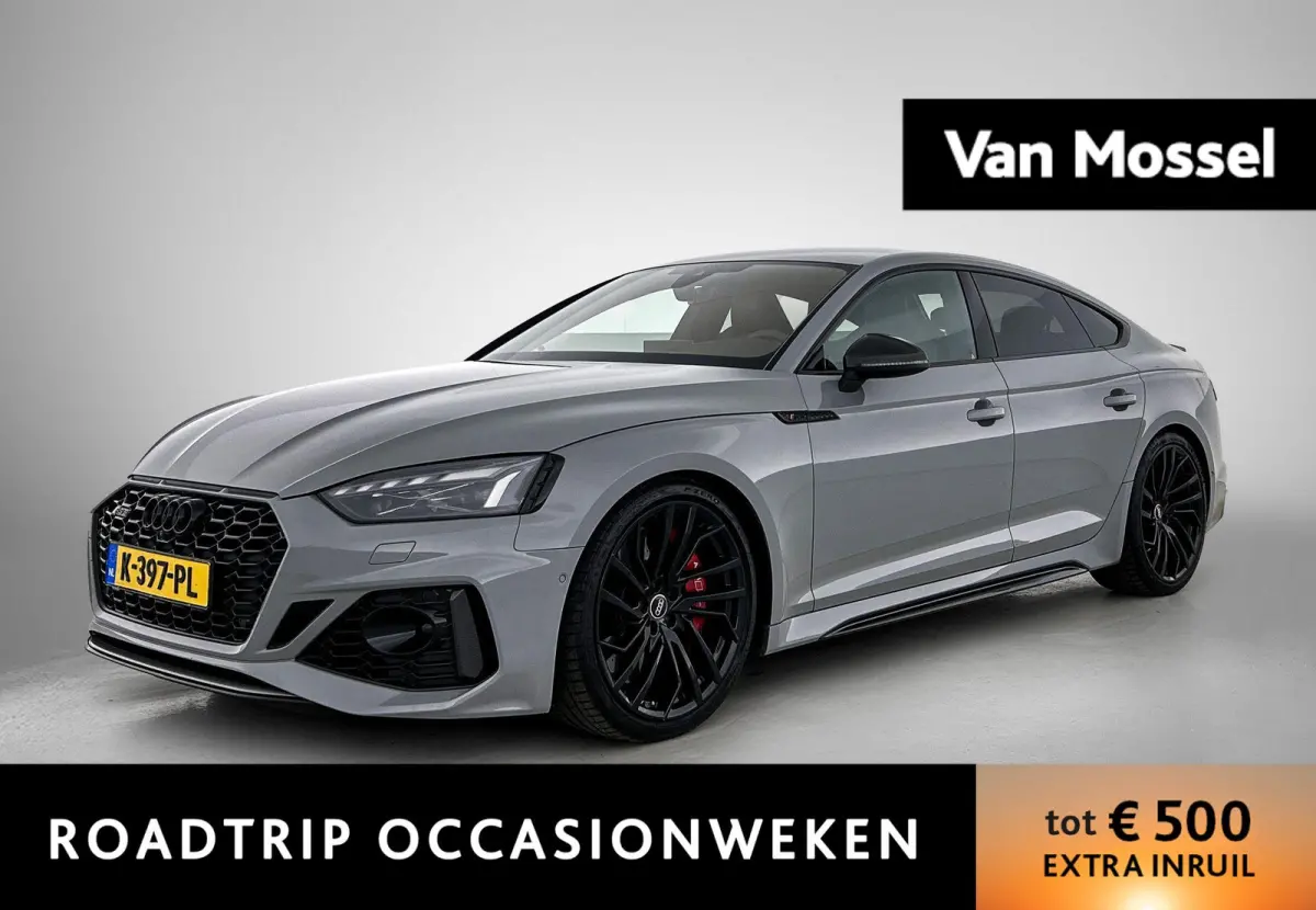 2.9 TFSI RS 5 quattro | RS DYNAMIC | CARBON | KERAMISCH | HEAD-UP | BANG & OLUFSEN | LEDER | ACHTERUITRIJCAMERA | STOELVERWARMING | MEMORY |