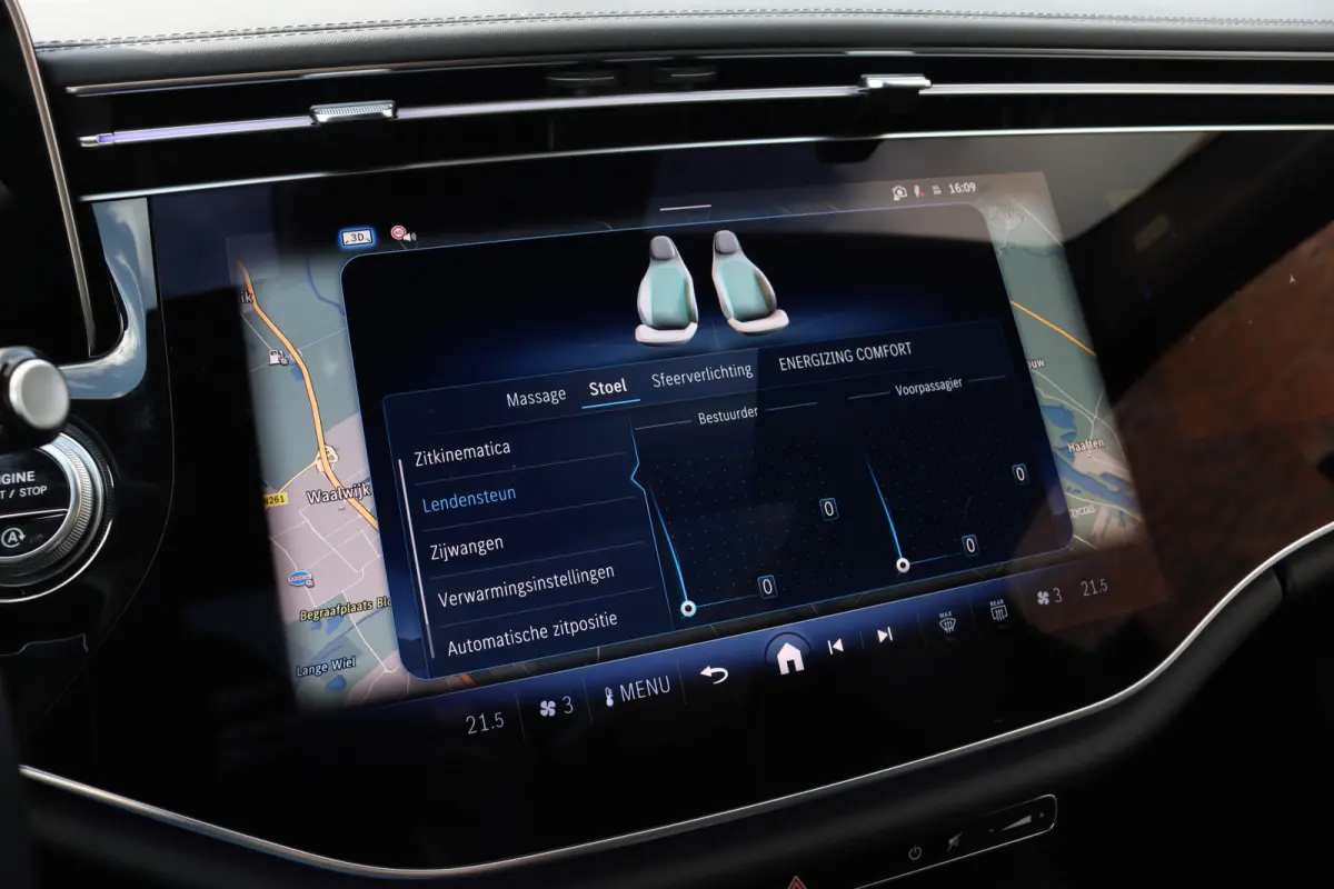 450 d 4MATIC AMG Line | Hyperscreen | Luchtvering | Achterasbesturing | Standkachel | Nappa Leder | Stoelventilatie | Trekhaak | Distronic+ | HUD | Massage | 3D-Display |