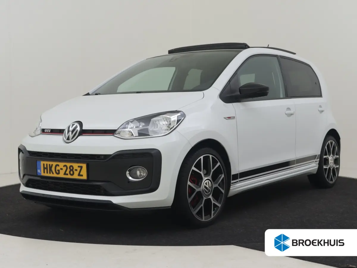 up! 1.0 TSI GTI 115PK | Glazen panorama-dak | Stoelverwarming | Cruise control |Airco | DAB | Parkeersensor achter | 17"LMV