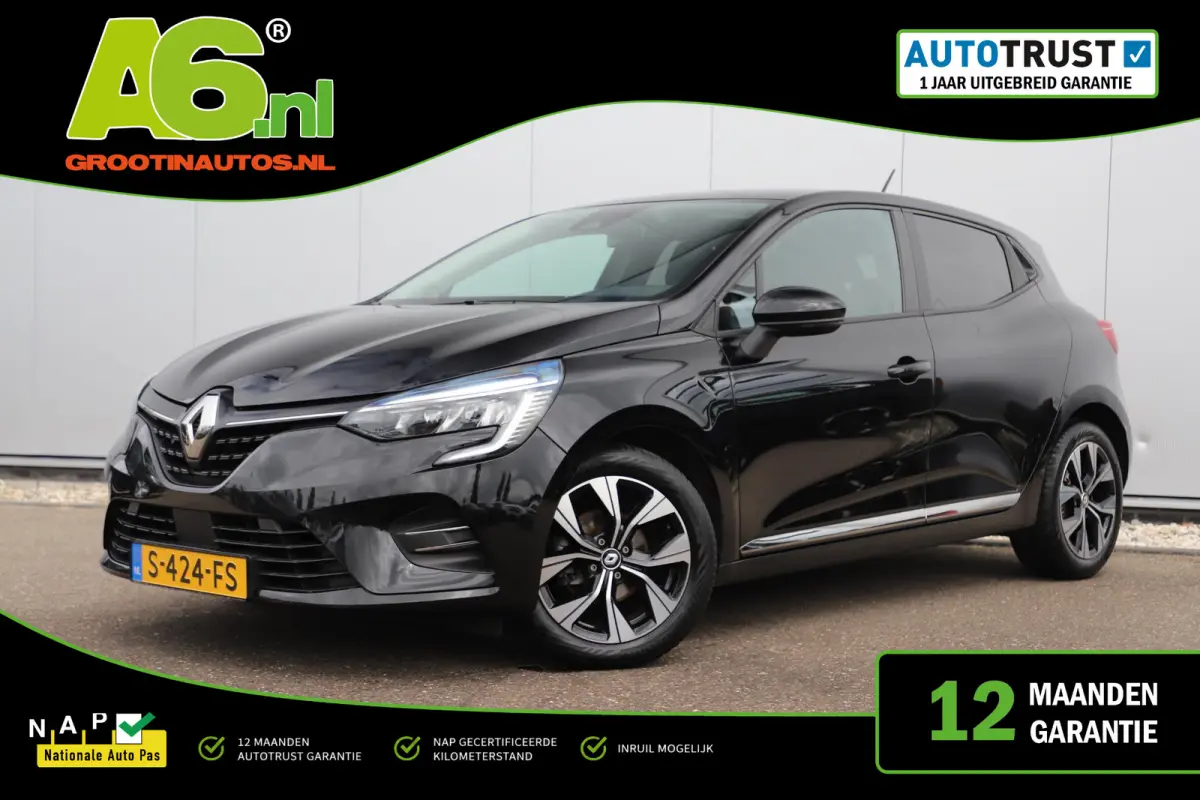 1.0 TCe 90 Evolution 16 inch LMV Navigatie Carplay Android Airco Cruise Control LED Donkere Ramen Parkeersensor Rijstrooksensor