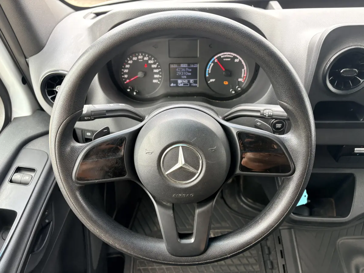 eSprinter 312 55kWh L2H2 Elektrisch 168km WLTP 93,7% (SOH) 80kw Snelladen Climate Control Camera