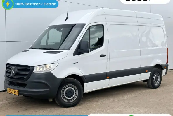 eSprinter 312 55kWh L2H2 Elektrisch 168km WLTP 93,7% (SOH) 80kw Snelladen Climate Control Camera
