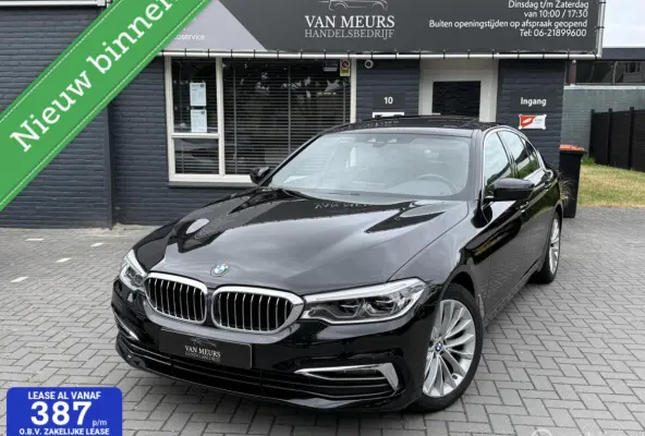 520i Corporate Lease High Executive, Automaat, leder, navigatie, apk bij aflevering...