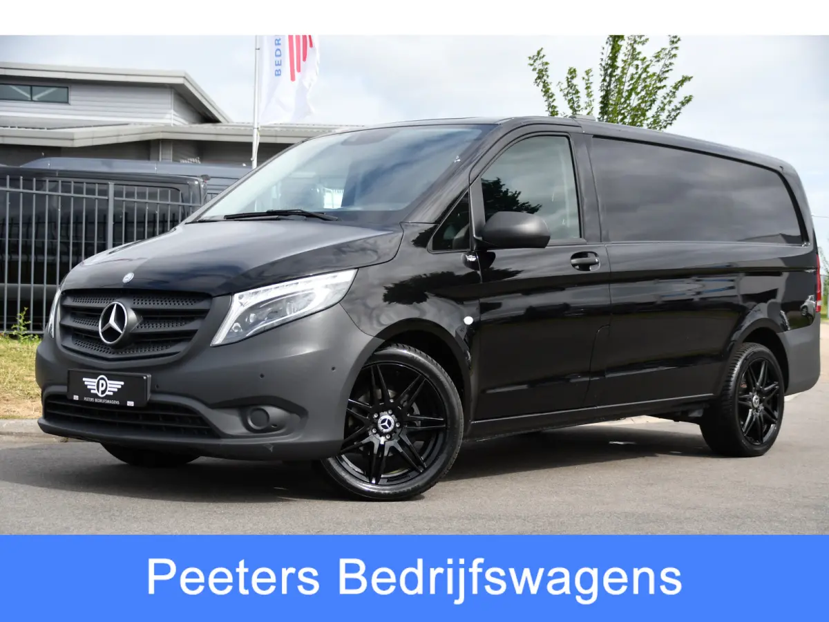 116 CDI L2 Black Edition Cruise, Carplay, LED, 164pk, Sensoren, Multimedia, Automaat, NAVI, Uniek!