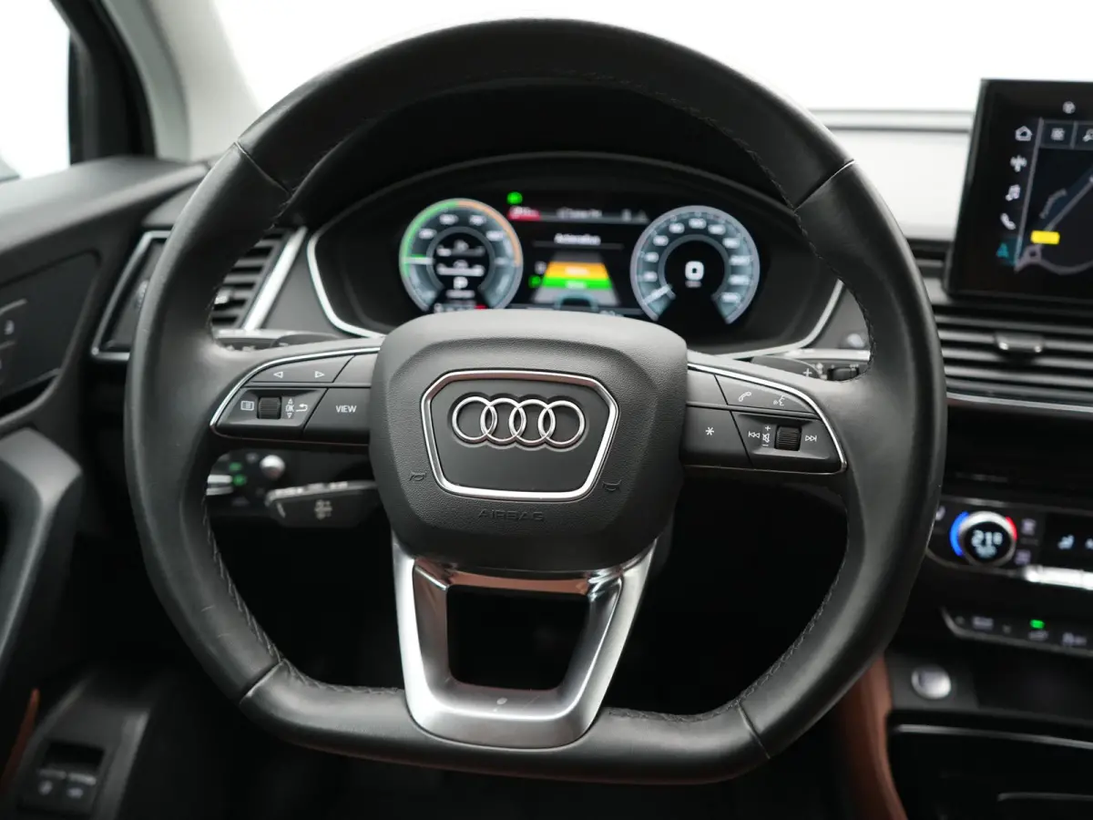 50 TFSI e Advanced edition PHEV 300pk Dealer O.H | Trekhaak Af Fabriek | Head Up | Apple Carplay | Lederen Sportstoelen Verwarmd | Cruise Control | Virtual | Navigatie | DAB | 19"L.M | Plug 