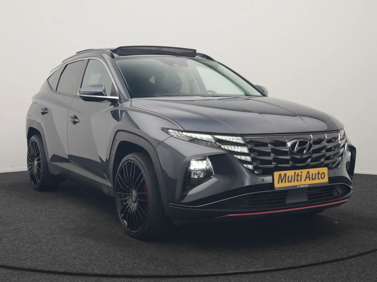 1.6 T-GDI PHEV Premium Sky 4WD 266pk Dealer O.H | Trekhaak Afn. | Panodak | 360 Camera | Adaptive Cruise | Krell Audio | Lederen Sportstoelen Memory & Ventilatie | Apple Carplay | Keyless | 