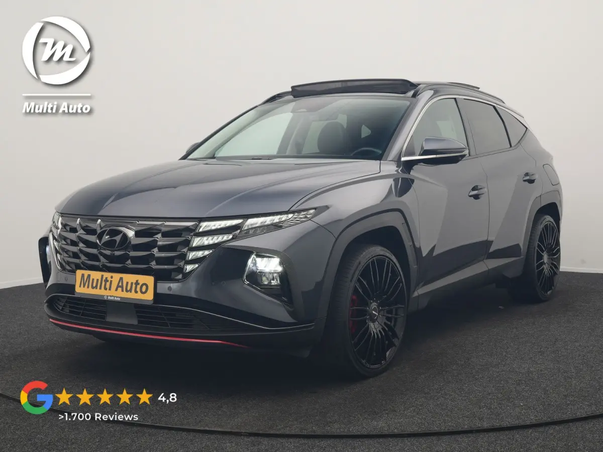 1.6 T-GDI PHEV Premium Sky 4WD 266pk Dealer O.H | Trekhaak Afn. | Panodak | 360 Camera | Adaptive Cruise | Krell Audio | Lederen Sportstoelen Memory & Ventilatie | Apple Carplay | Keyless | 