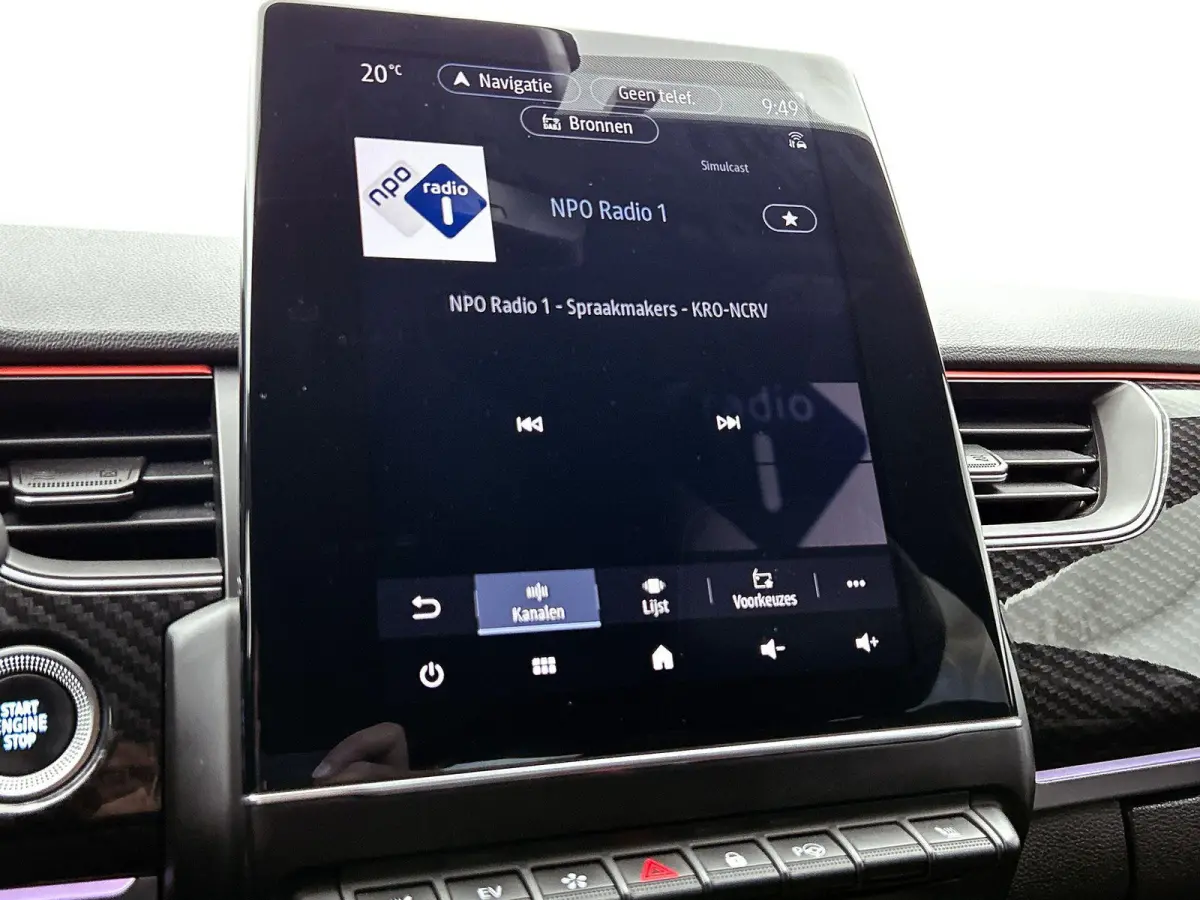1.6 E-Tech Full Hybrid 145 R.S. Line | APPLE CARPLAY | ANDROID AUTO | LEDER | TREKHAAK | ACHTERUITRIJCAMERA | PARKEERSENSOREN | DAB RADIO | RIJSTROOKHULP | CRUISE CONTROL | STOELVERWARMING |