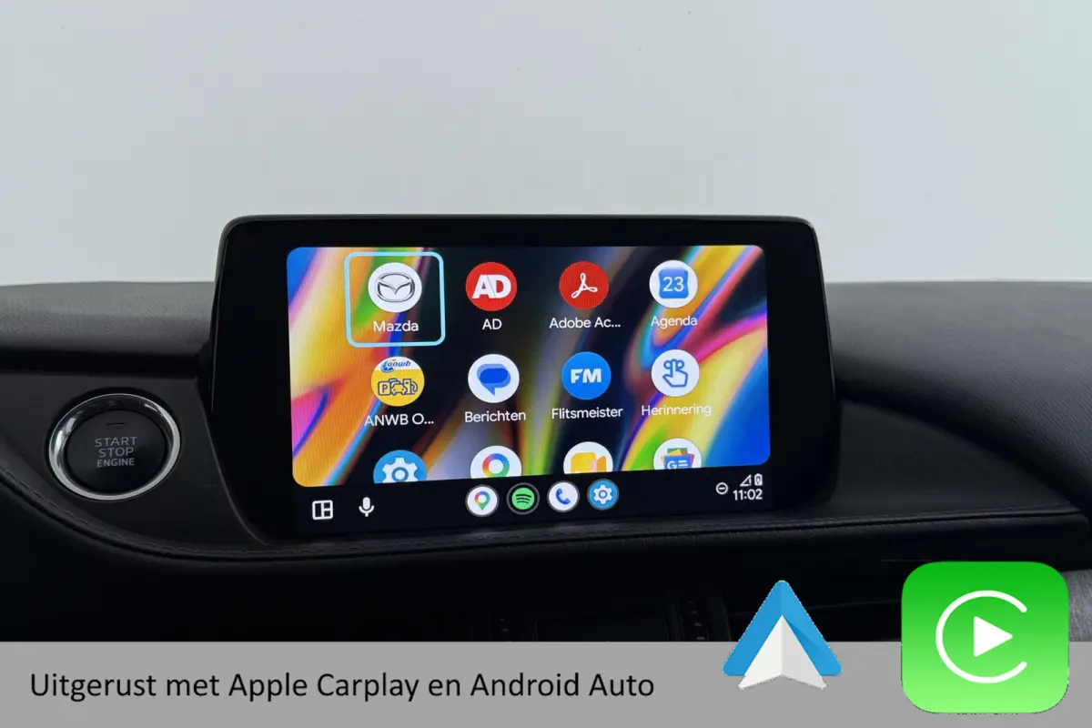 2.0 SkyActiv-G 165 Luxury | Trekhaak | Org NL | BOSE | Head-Up | CarPlay | Stoelverwarming | Adap. Cruise | 360