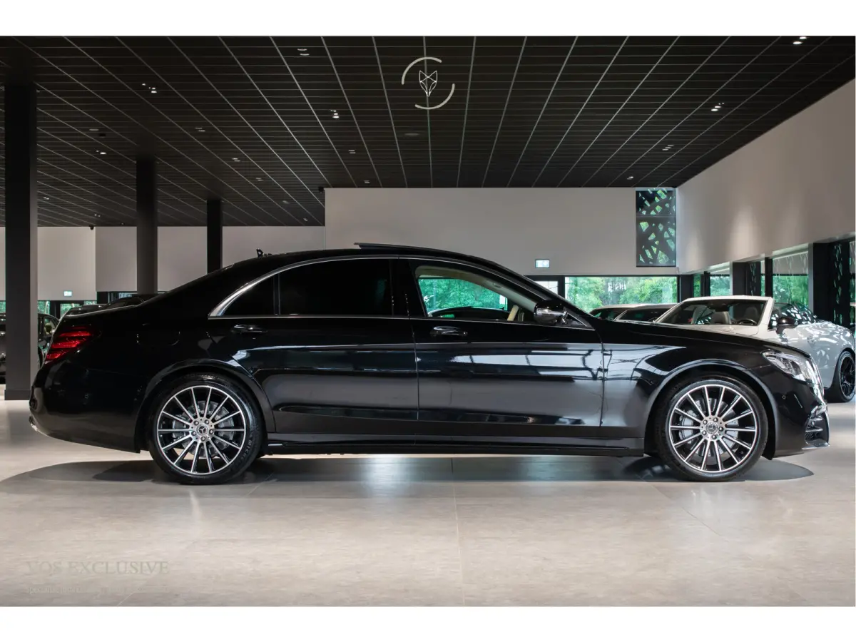 350d 4-M Lang AMG Plus Rij-assistentie Plus|4xMassage/stoelkoeling|Entertainment|Softclose|20"|HUD|Keyless|360°|New Service