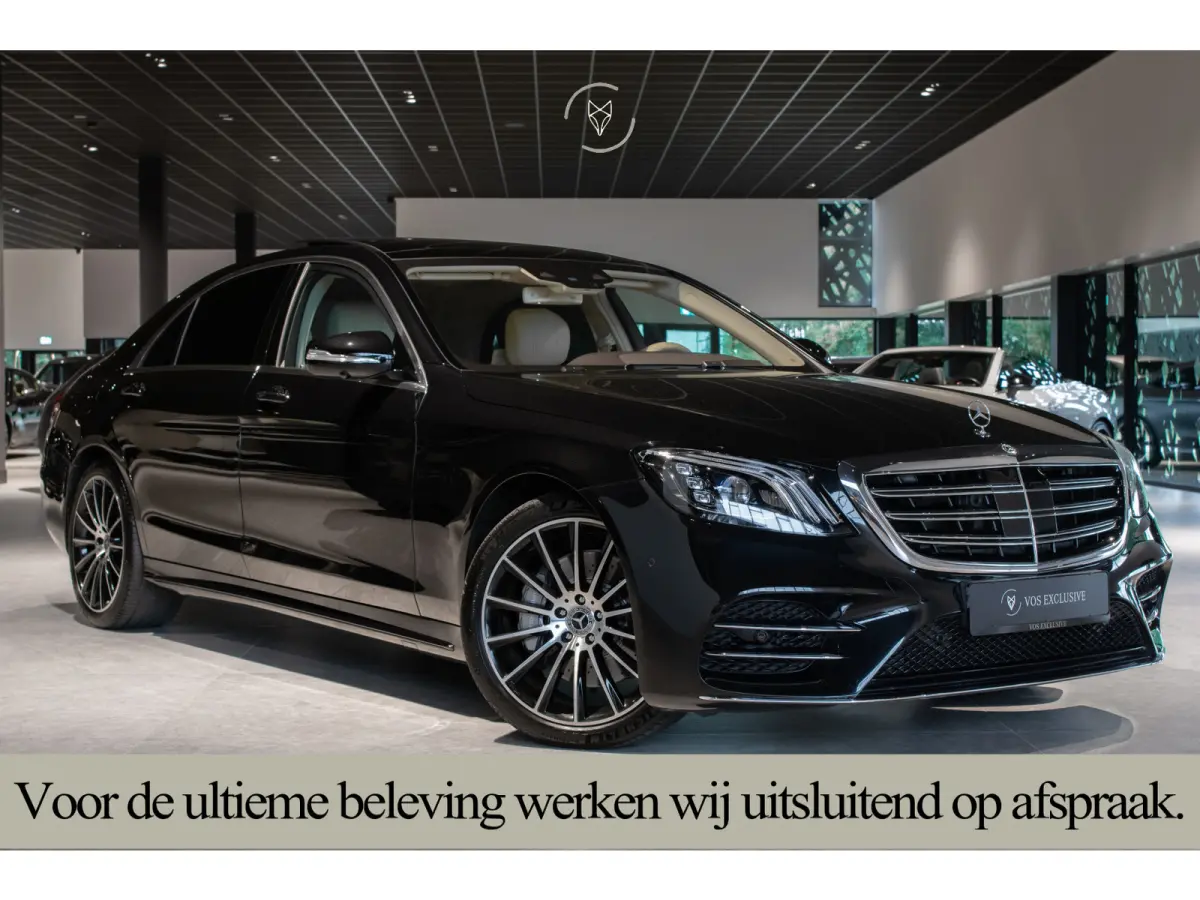 350d 4-M Lang AMG Plus Rij-assistentie Plus|4xMassage/stoelkoeling|Entertainment|Softclose|20"|HUD|Keyless|360°|New Service