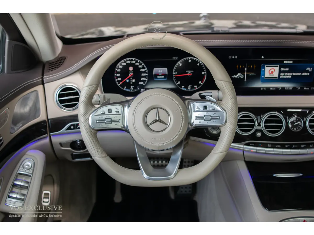 350d 4-M Lang AMG Plus Rij-assistentie Plus|4xMassage/stoelkoeling|Entertainment|Softclose|20"|HUD|Keyless|360°|New Service