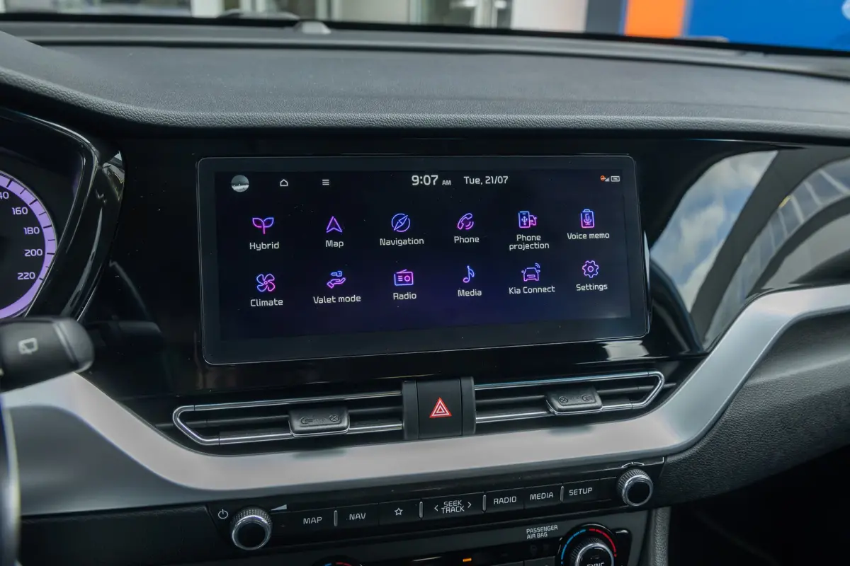 1.6 GDi Hybrid DynamicLine | Camera | Cruise control adaptief | Apple Carplay/Android Auto | Navigatie | Clima | Achteruitrijcamera | Airco (automatisch) | Apple Carplay/Android Auto|telefoo