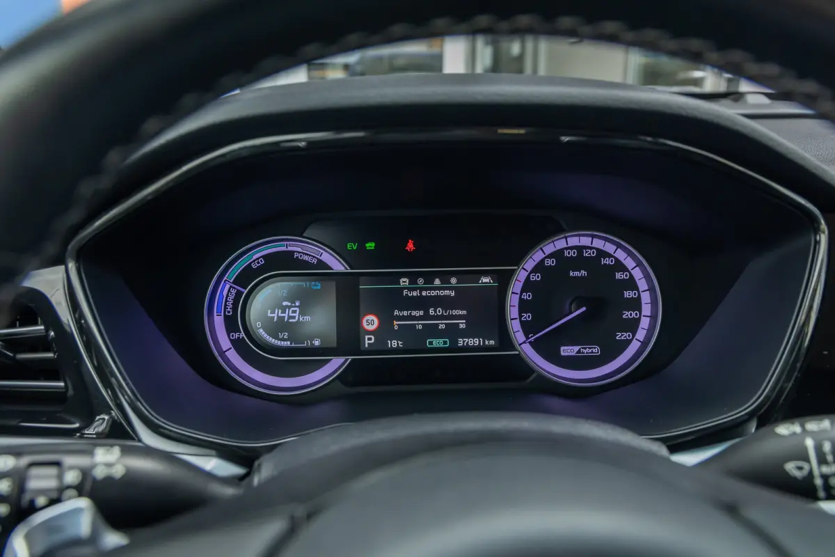 1.6 GDi Hybrid DynamicLine | Camera | Cruise control adaptief | Apple Carplay/Android Auto | Navigatie | Clima | Achteruitrijcamera | Airco (automatisch) | Apple Carplay/Android Auto|telefoo