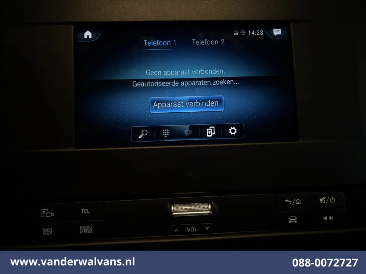 317 CDI 170pk L3H2 Euro6 Airco | 360 Graden Camera | Navigatie | Apple Carplay | Chauffeursstoel Cruisecontrol, Android Auto, Stoelverwarming, 270 Graden Achterdeuren, Parkeersensoren, Bijri