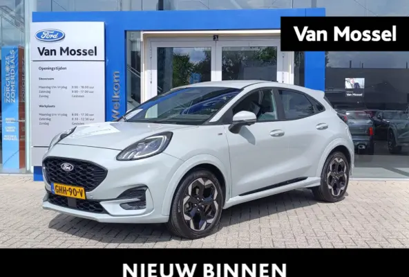 1.0 EcoBoost ST-Line X | DEMO | Automaat | Stoel/stuur voorruitverwarming | Matrix-led | Adaptieve Cruise | Dodehoeksensoren | 360-Camera | Elek. Achterklep | B&O audio