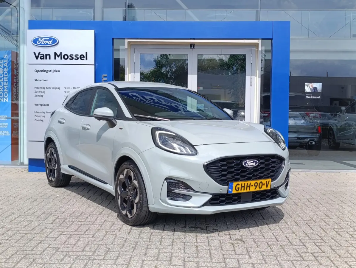 1.0 EcoBoost ST-Line X | DEMO | Automaat | Stoel/stuur voorruitverwarming | Matrix-led | Adaptieve Cruise | Dodehoeksensoren | 360-Camera | Elek. Achterklep | B&O audio