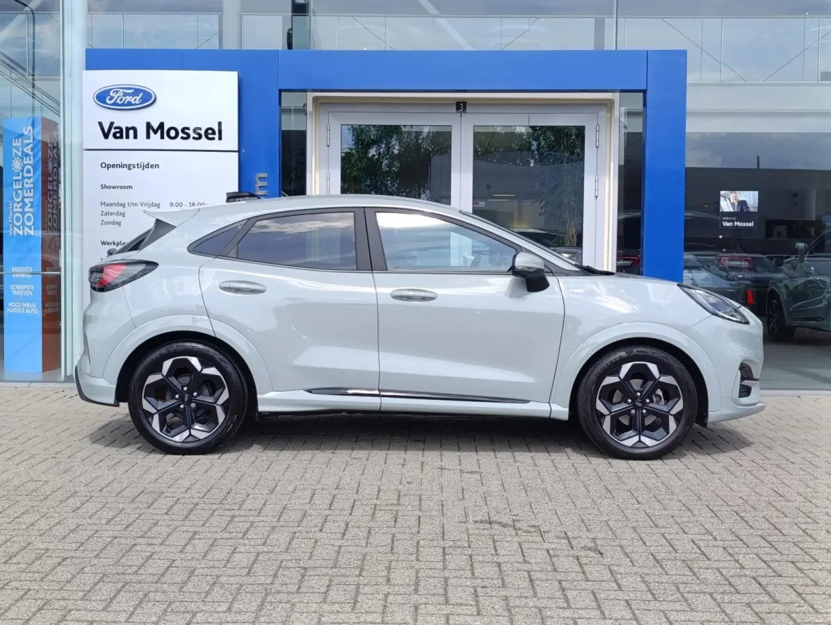 1.0 EcoBoost ST-Line X | DEMO | Automaat | Stoel/stuur voorruitverwarming | Matrix-led | Adaptieve Cruise | Dodehoeksensoren | 360-Camera | Elek. Achterklep | B&O audio