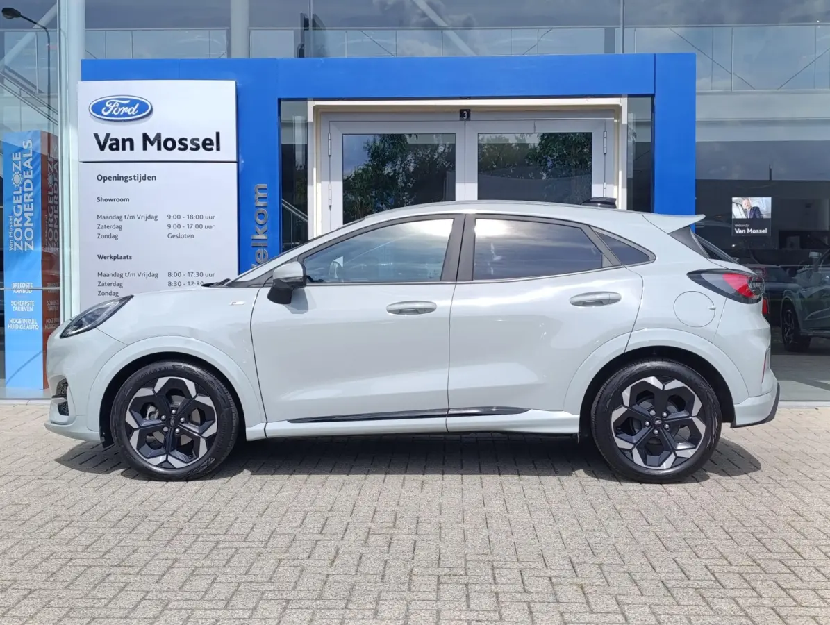 1.0 EcoBoost ST-Line X | DEMO | Automaat | Stoel/stuur voorruitverwarming | Matrix-led | Adaptieve Cruise | Dodehoeksensoren | 360-Camera | Elek. Achterklep | B&O audio