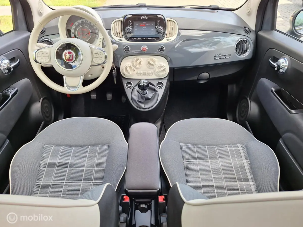 0.9 TwinAir Turbo Lounge Panoramadak, Full-Map Navigatie, Cruise-Control, Airco, LM-Velgen.