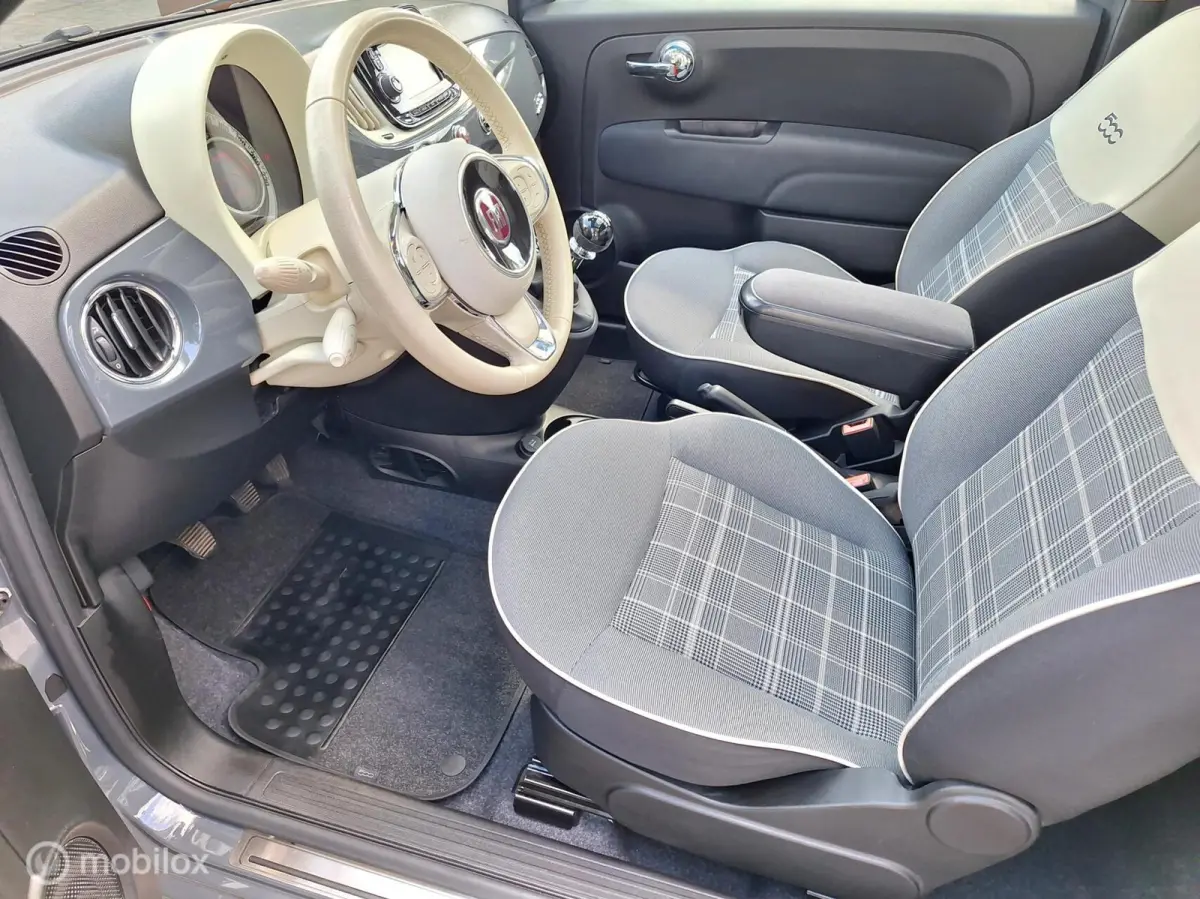 0.9 TwinAir Turbo Lounge Panoramadak, Full-Map Navigatie, Cruise-Control, Airco, LM-Velgen.