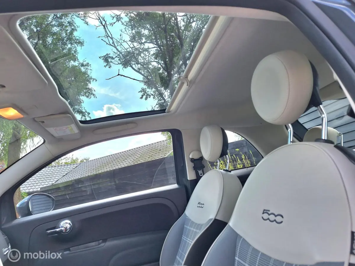 0.9 TwinAir Turbo Lounge Panoramadak, Full-Map Navigatie, Cruise-Control, Airco, LM-Velgen.
