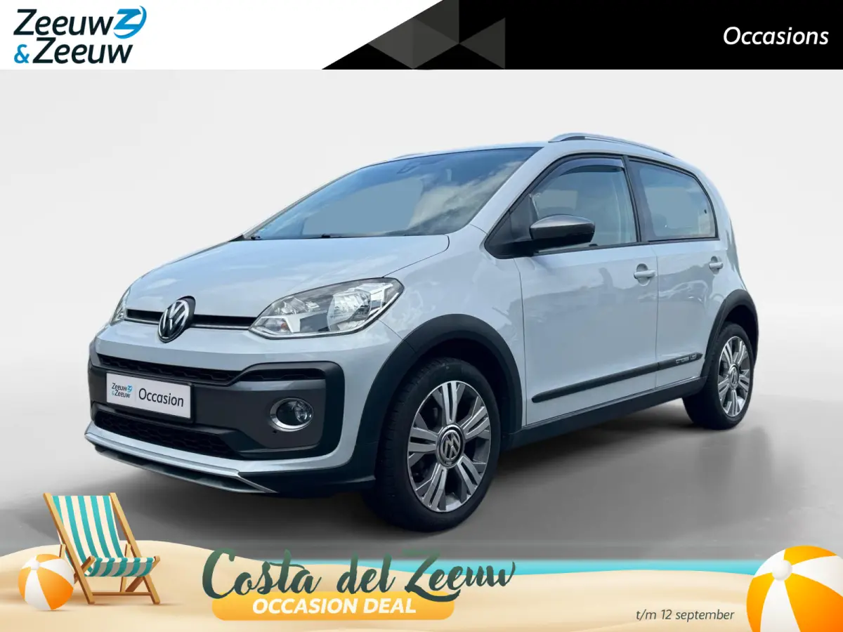 Up! 1.0 TSI BMT cross up! | Parkeercamera | Stoel + Stuurverwarming | Climate control | Bluetooth | Lm-velgen