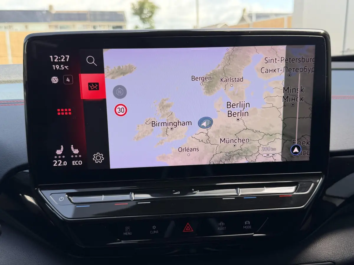 GTX 4Motion 77 kWh 360cam | Panoramadak | Head-up display | Elektrisch verstelbare stoelen met massagefunctie | Stoelverwarming | Trekhaak uitklapbaar | Cruise control adaptief | Climate con