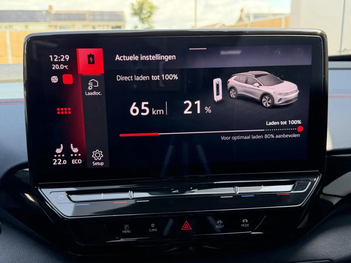 GTX 4Motion 77 kWh 360cam | Panoramadak | Head-up display | Elektrisch verstelbare stoelen met massagefunctie | Stoelverwarming | Trekhaak uitklapbaar | Cruise control adaptief | Climate con