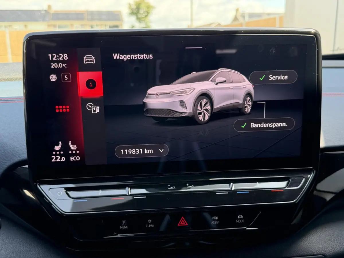 GTX 4Motion 77 kWh 360cam | Panoramadak | Head-up display | Elektrisch verstelbare stoelen met massagefunctie | Stoelverwarming | Trekhaak uitklapbaar | Cruise control adaptief | Climate con