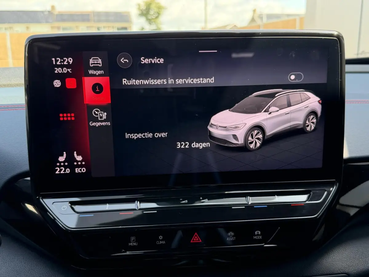 GTX 4Motion 77 kWh 360cam | Panoramadak | Head-up display | Elektrisch verstelbare stoelen met massagefunctie | Stoelverwarming | Trekhaak uitklapbaar | Cruise control adaptief | Climate con