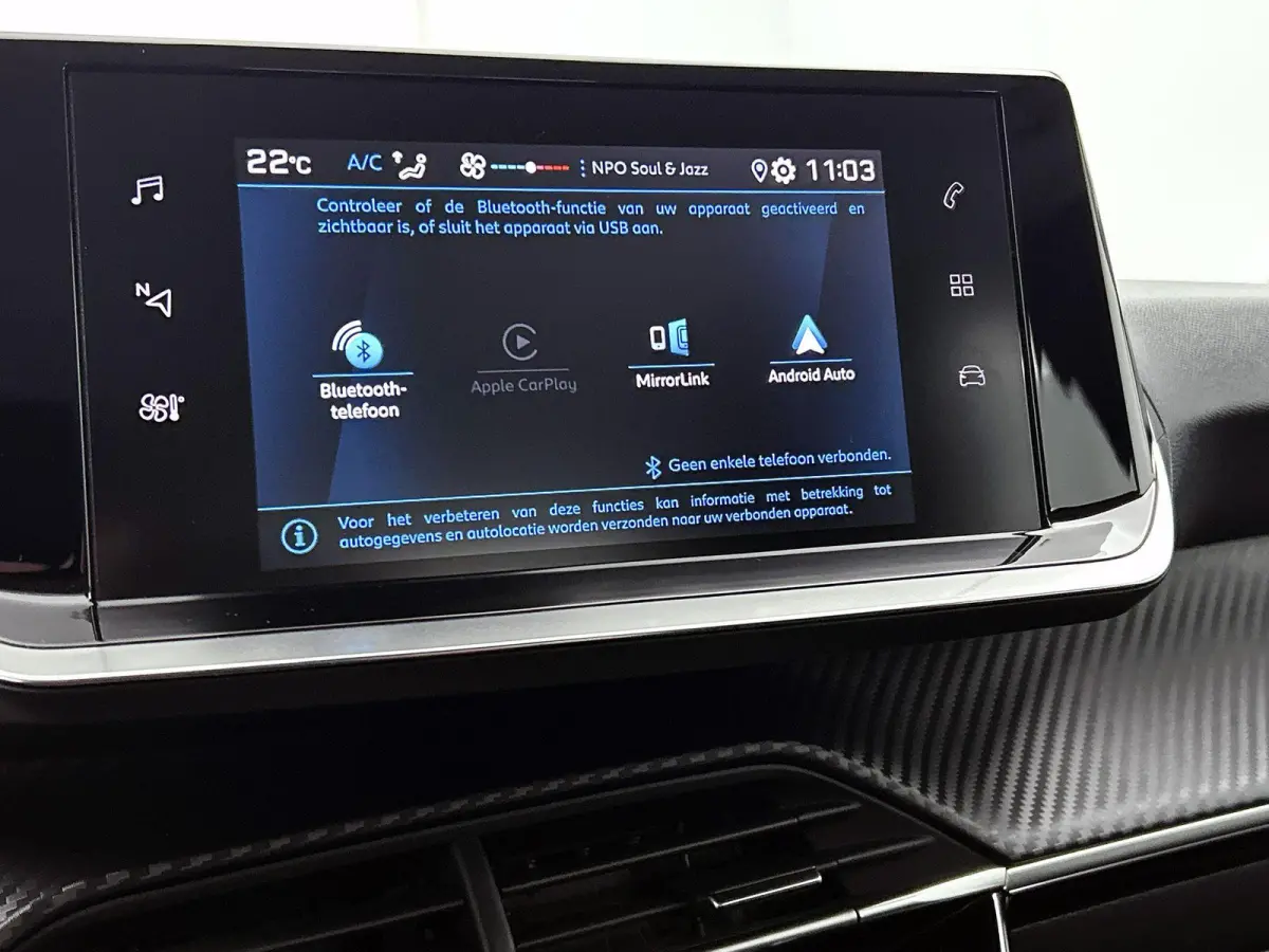 1.2 PureTech Active 75 PK | Apple carplay | Android auto | Cruise control | Airco | Radio |