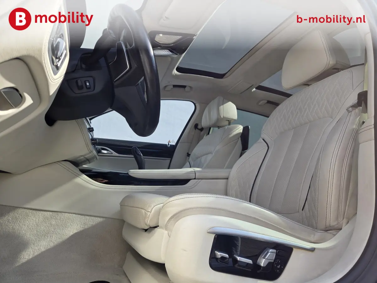 750Li High Executive M-Sport Laser Head-Up Soft close NL Auto! | Schuif/Kanteldak | Bowers & Wilkins | Adaptive Cruise Control | Stoelverwarming/Ventilatie/Massage | Trekhaak