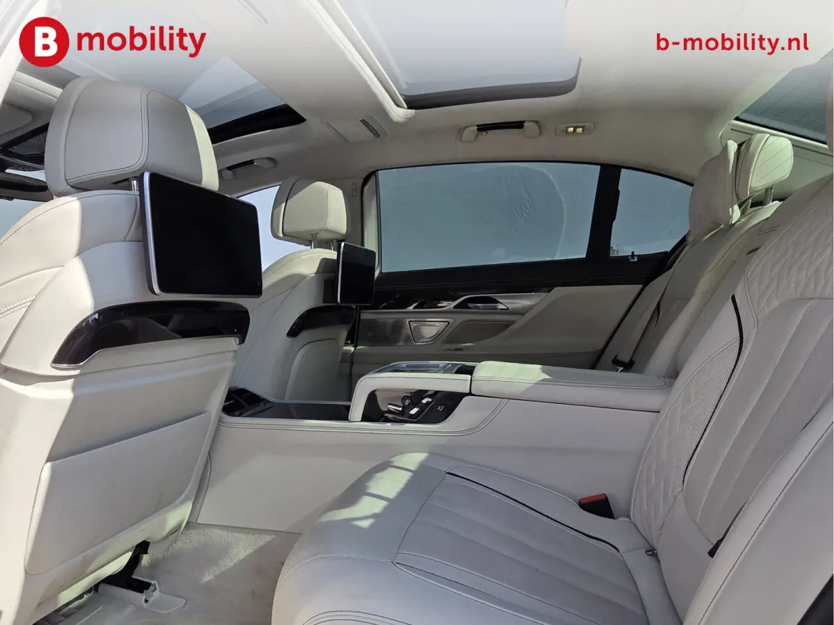 750Li High Executive M-Sport Laser Head-Up Soft close NL Auto! | Schuif/Kanteldak | Bowers & Wilkins | Adaptive Cruise Control | Stoelverwarming/Ventilatie/Massage | Trekhaak